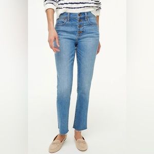 J. Crew Factory Essential straight jean in all-day stretch